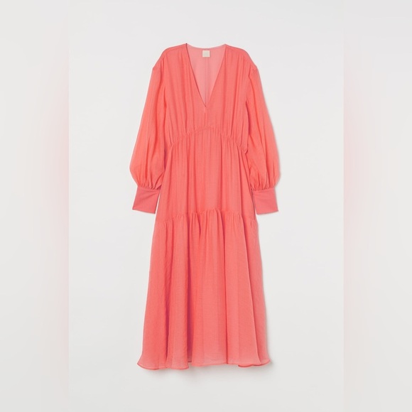 H&M LONG LYOCELL-BLEND DRESS - Picture 9 of 10